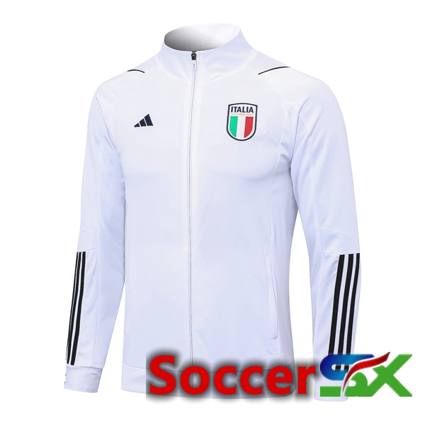 Italy Training Jacket White 2023/2024