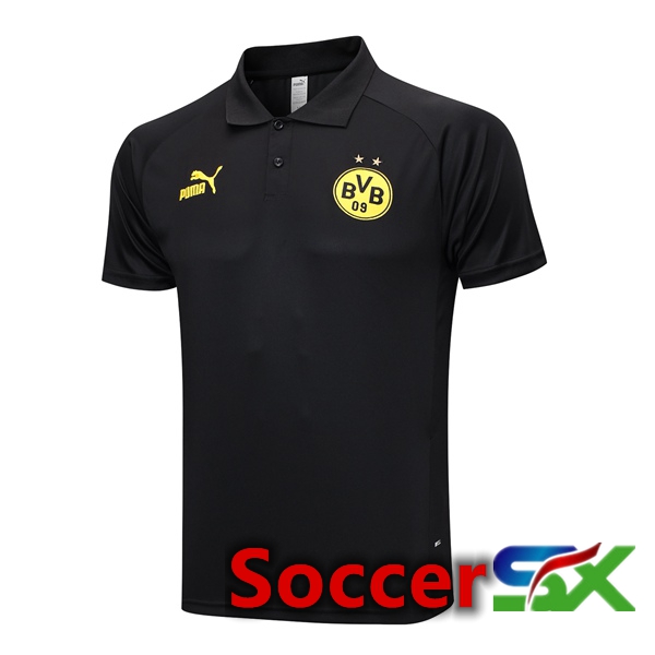 Dortmund BVB Soccer Polo Black 2023/2024