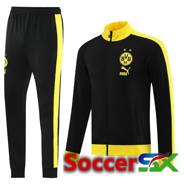 Dortmund BVB Training Jacket Suit Black 2023/2024