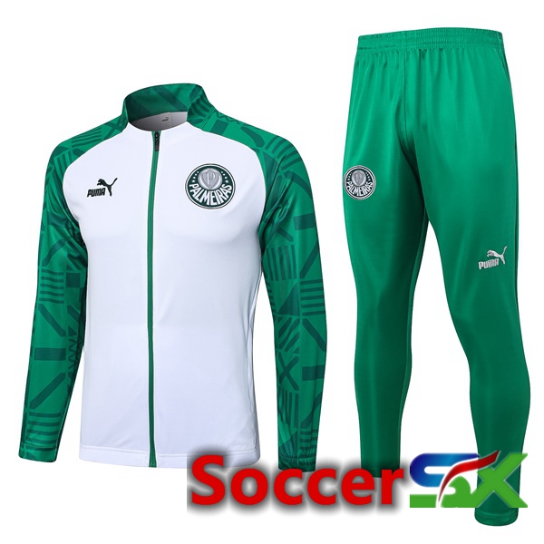 Palmeiras Training Jacket Suit White 2023/2024