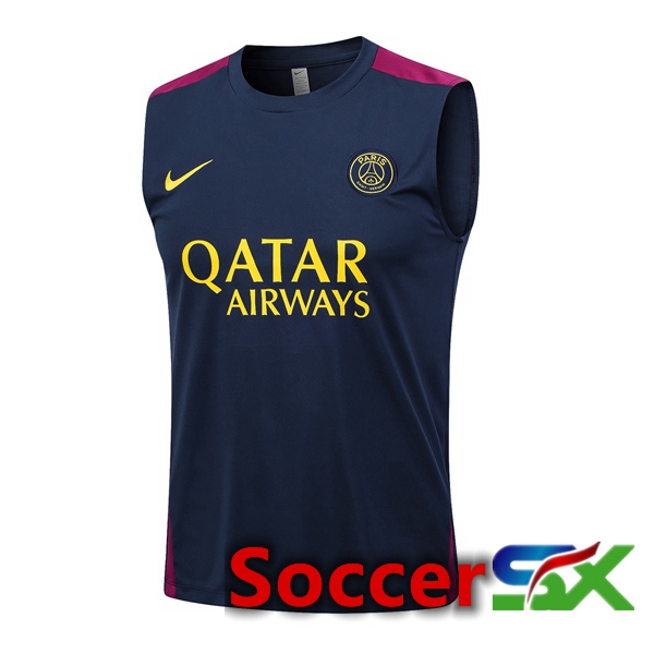 Paris PSG Soccer Vest Royal Blue 2023/2024