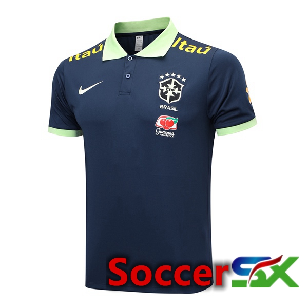 Brazil Soccer Polo Royal Blue 2023/2024