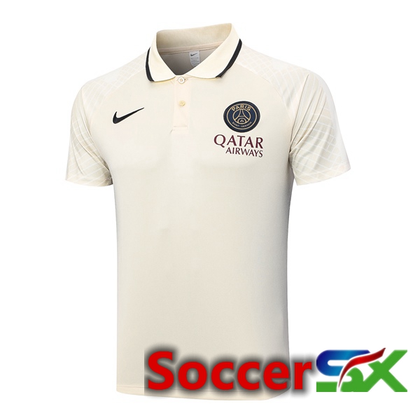 Paris PSG Soccer Polo Brown 2023/2024