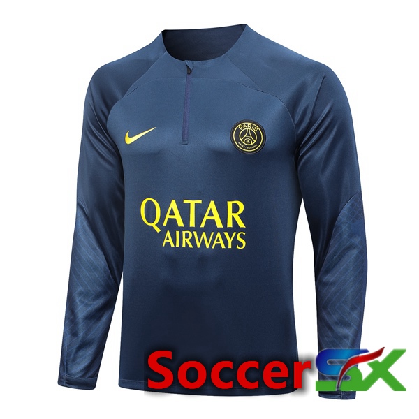 Paris PSG Training Sweatshirt Blue 2023/2024