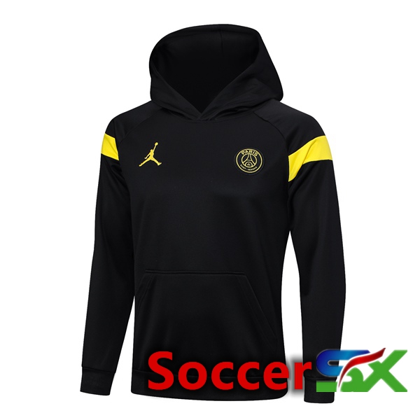Paris PSG Training Sweatshirt Hoodie Black 2023/2024