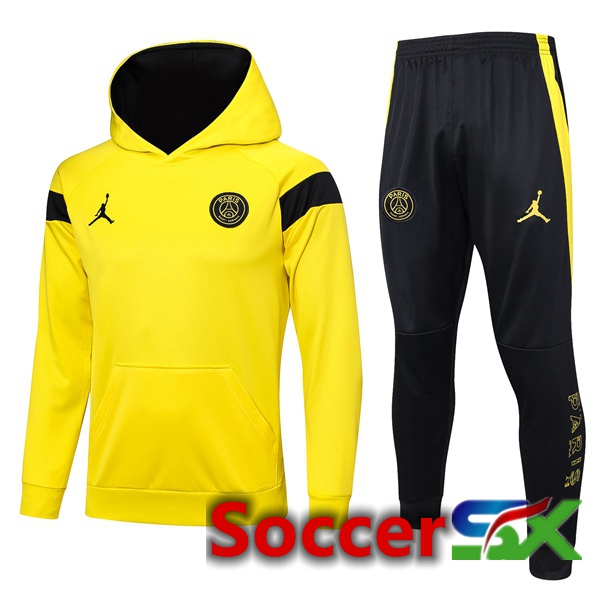 Paris PSG Training Hoodie Yellow 2023/2024