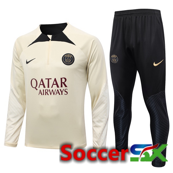 Paris PSG Training Tracksuit Suit Brown 2023/2024