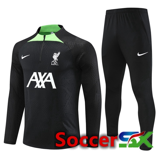 FC Liverpool Training Tracksuit Suit Black 2023/2024