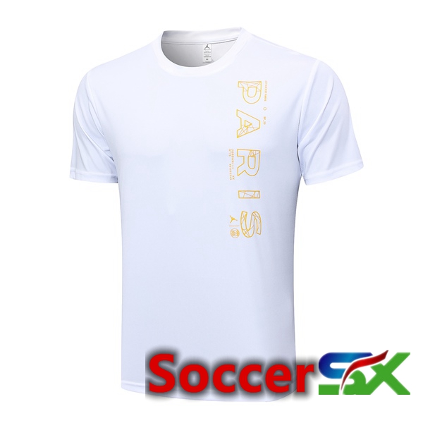 Paris PSG Training T Shirt White 2023/2024
