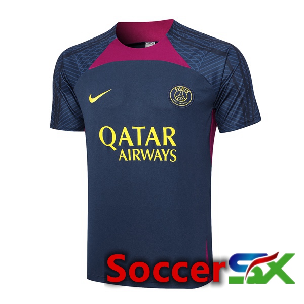 Paris PSG Training T Shirt Royal Blue 2023/2024