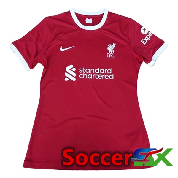 FC Liverpool Soccer Jersey Home Red Leaked Version 2023/2024
