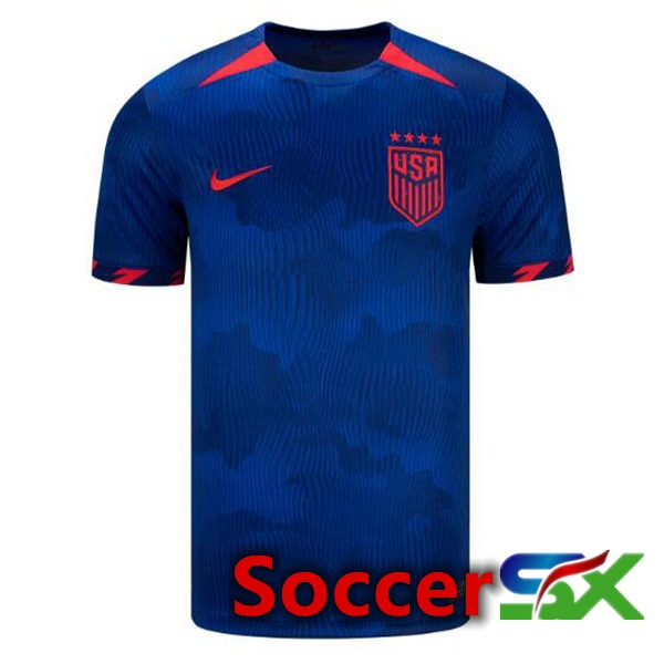 USA Soccer Jersey Away Blue 2023/2024