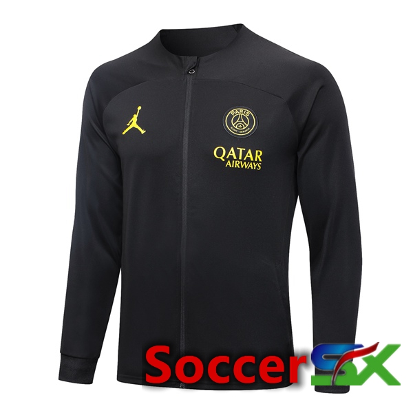 Paris PSG Training Jacket Black 2023/2024