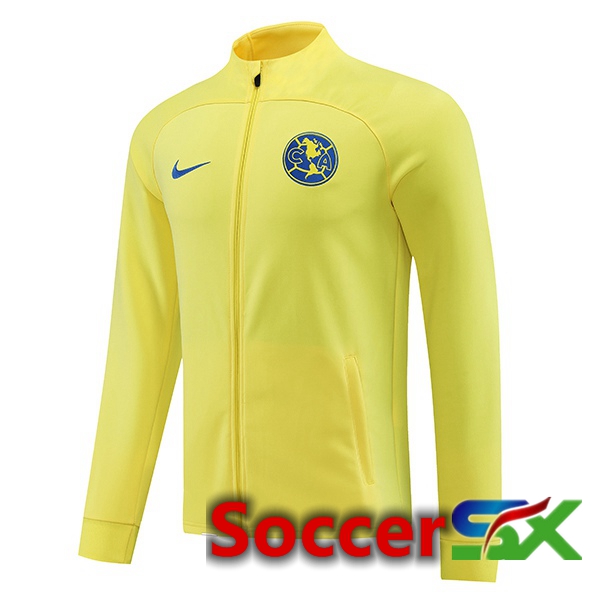 Club America Training Jacket Yellow 2023/2024