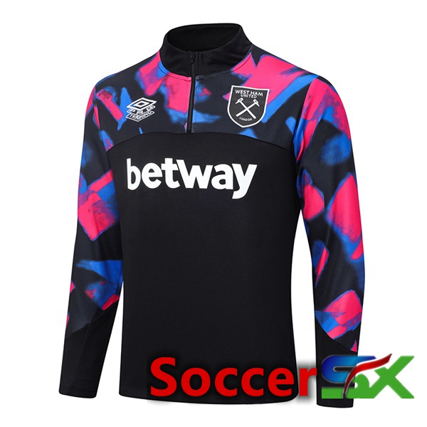West Ham Training Sweatshirt Black 2023/2024