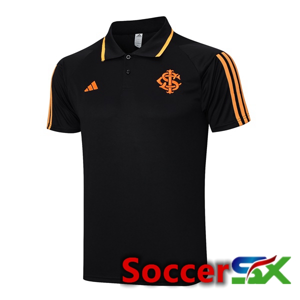 SC Internacional Soccer Polo Black 2023/2024