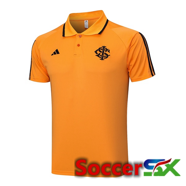 SC Internacional Soccer Polo Orange 2023/2024
