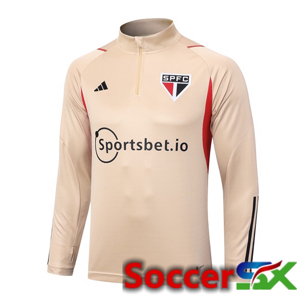 Sao Paulo FC Training Sweatshirt Brown 2023/2024