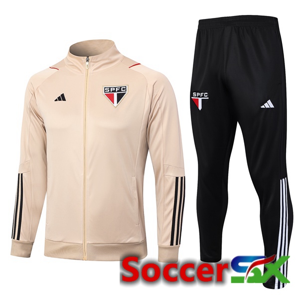 Sao Paulo FC Training Jacket Suit Brown 2023/2024