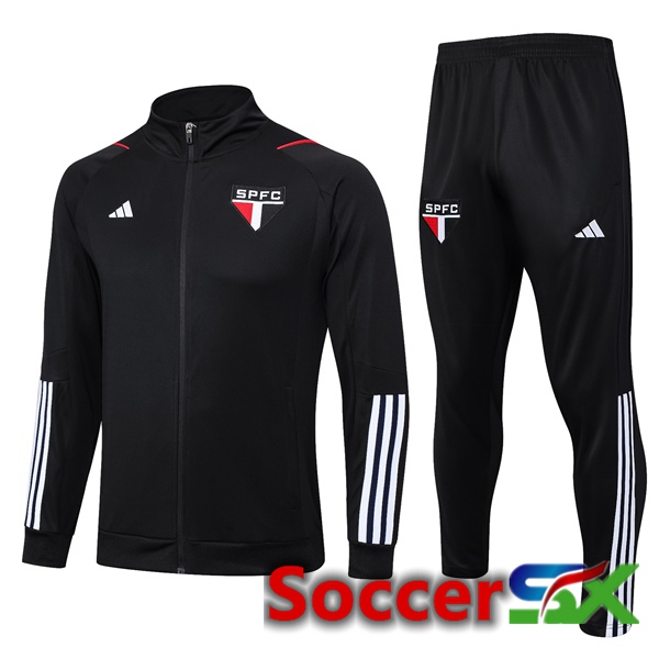 Sao Paulo FC Training Jacket Suit Black 2023/2024