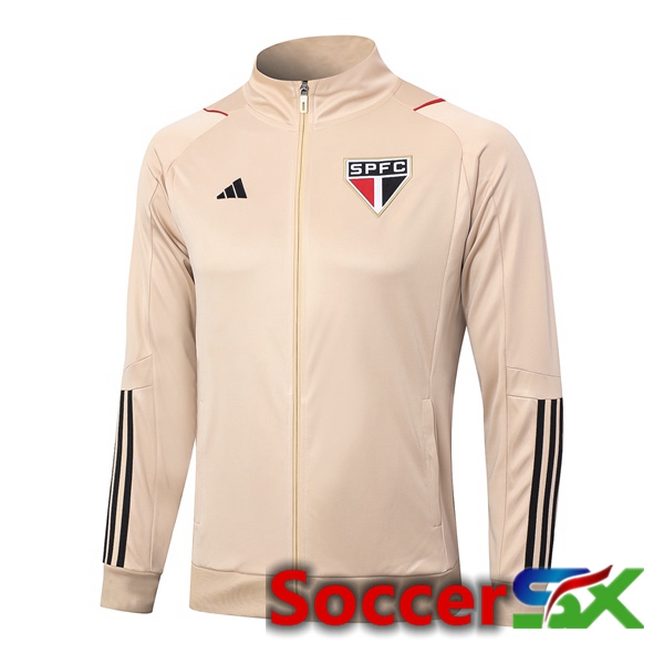 Sao Paulo FC Training Jacket Brown 2023/2024