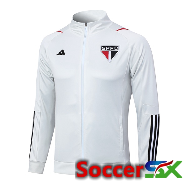 Sao Paulo FC Training Jacket White 2023/2024