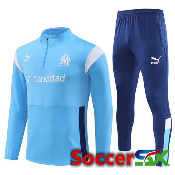 Marseille OM Training Tracksuit Suit Blue 2023/2024