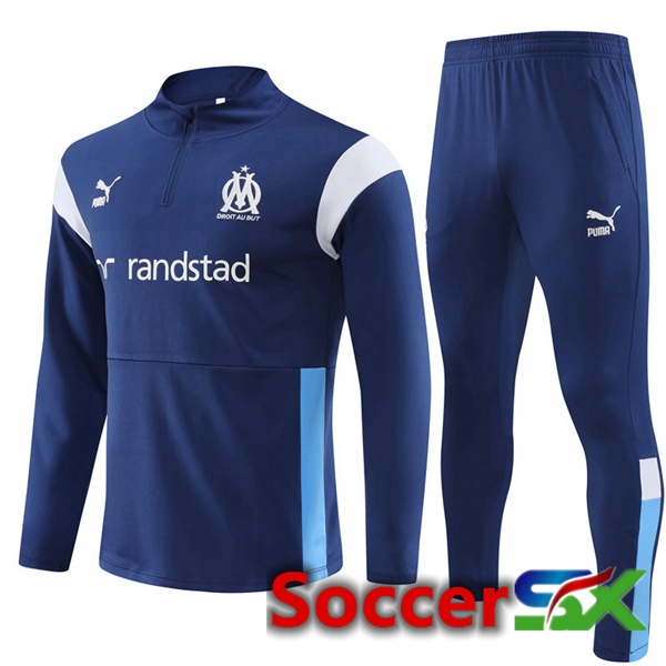 Marseille OM Training Tracksuit Suit Royal Blue 2023/2024