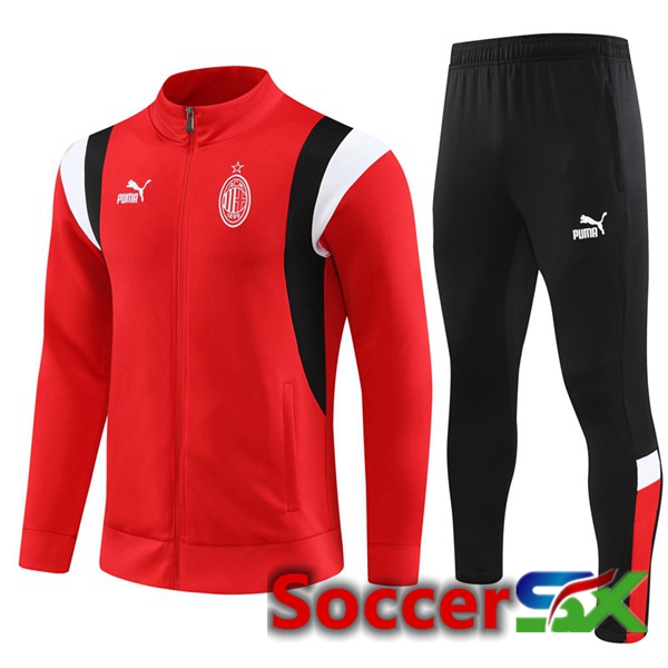 AC Milan Training Jacket Suit Red 2023/2024