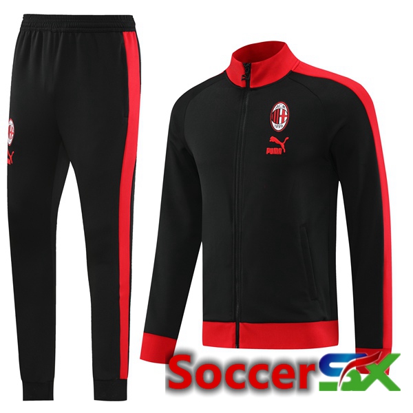 AC Milan Training Jacket Suit Black 2023/2024