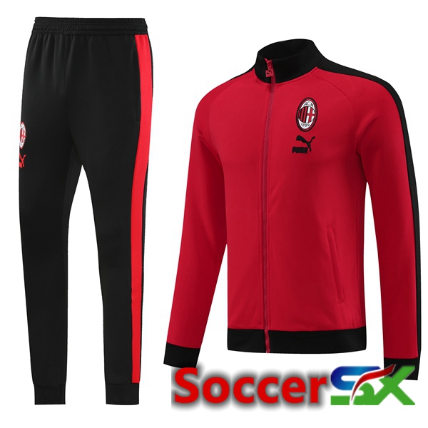 AC Milan Training Jacket Suit Red 2023/2024