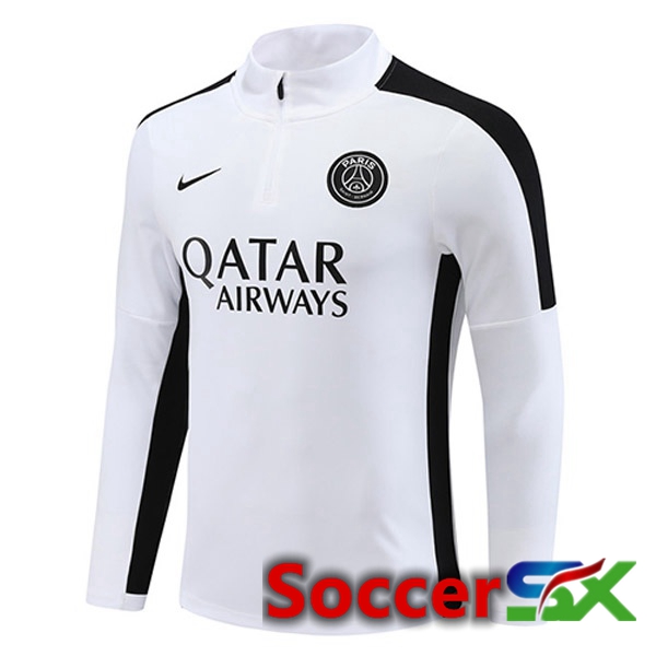 Paris PSG Training Sweatshirt White 2023/2024
