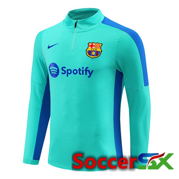 FC Barcelona Training Sweatshirt Cyan 2023/2024