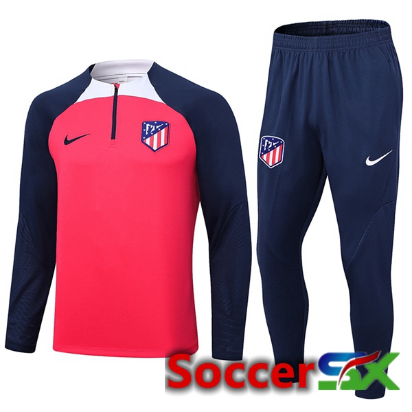 Atletico Madrid Training Tracksuit Suit Red 2023/2024