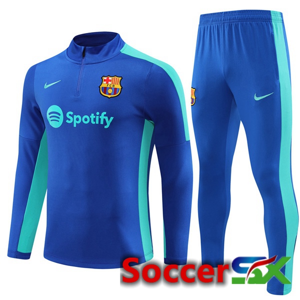 FC Barcelona Training Tracksuit Suit Blue 2023/2024