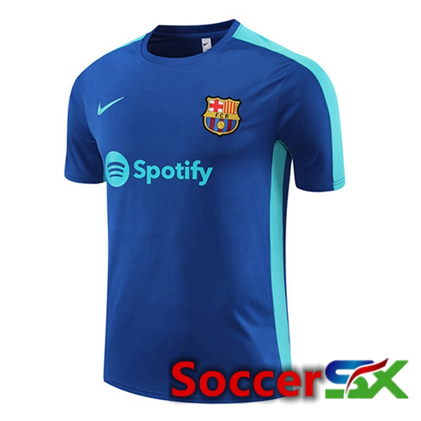 FC Barcelona Training T Shirt Blue 2023/2024