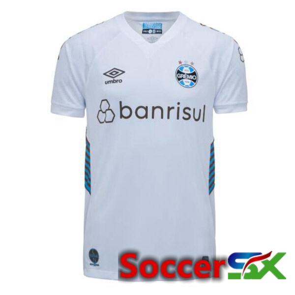 Gremio Soccer Jersey Away White 2023/2024