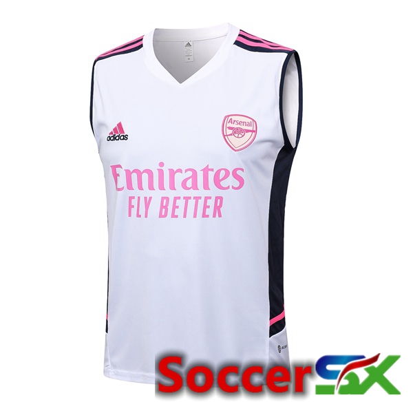 Arsenal Soccer Vest White 2023/2024