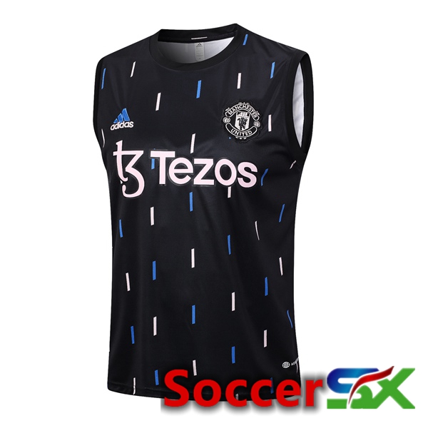 Manchester United Soccer Vest Black 2023/2024