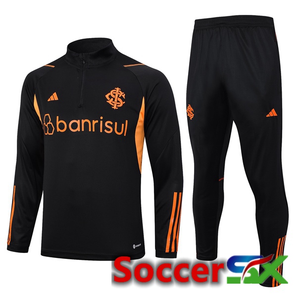 SC Internacional Training Tracksuit Suit Black 2023/2024