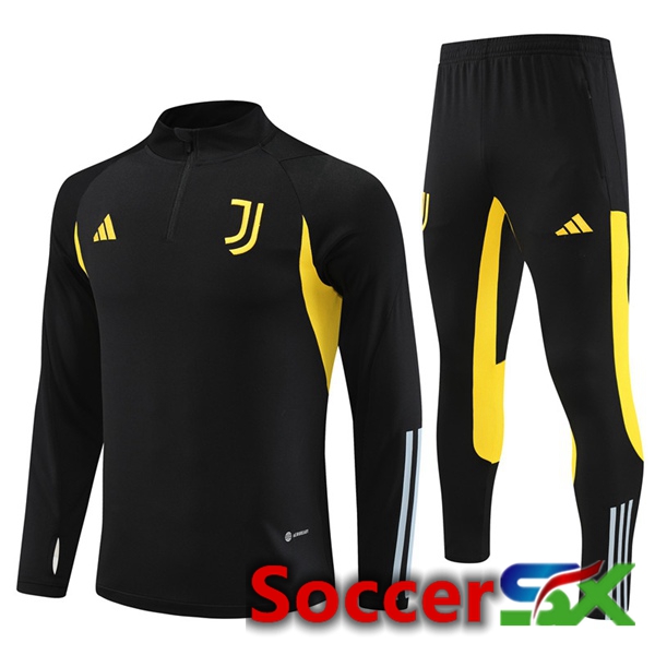 Juventus Training Tracksuit Suit Black 2023/2024