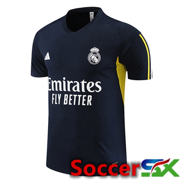 Real Madrid Training T Shirt Royal Bluee 2023/2024