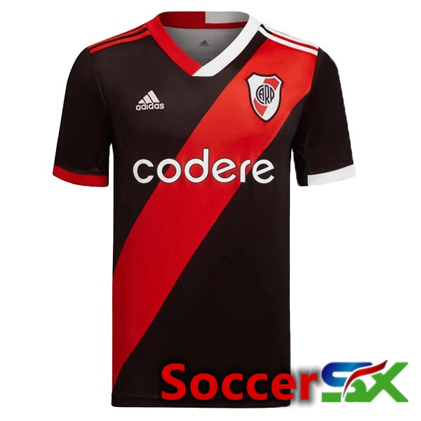 River Plate Soccer Jersey Third Black Red 2023/2024