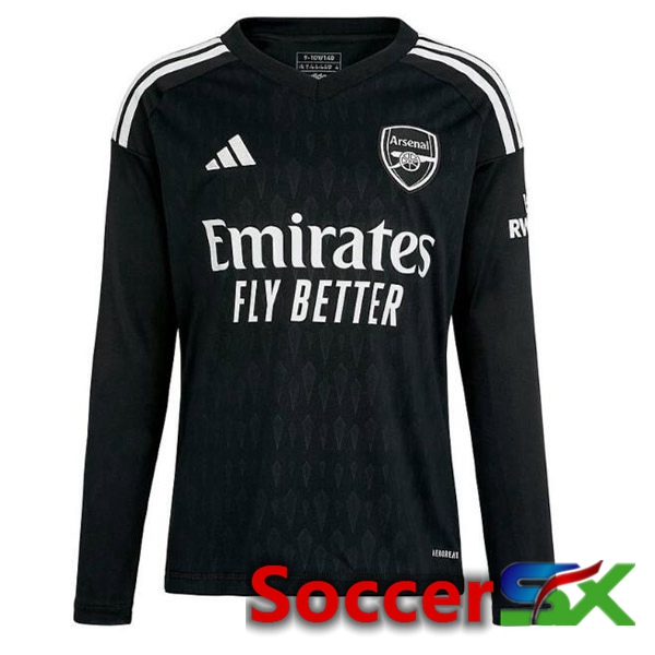 Arsenal Goalkeeper Long Sleeve Black 2023/2024