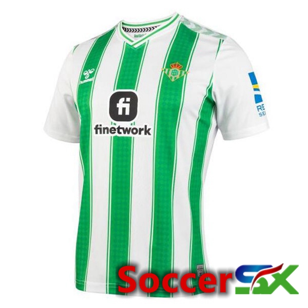Real Betis Soccer Jersey Home Green White 2023/2024