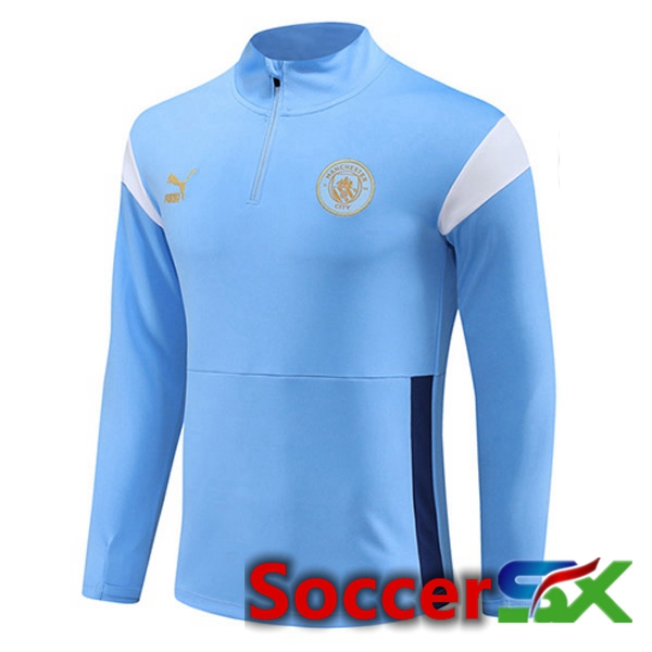 Manchester City Training Sweatshirt Blue 2023/2024