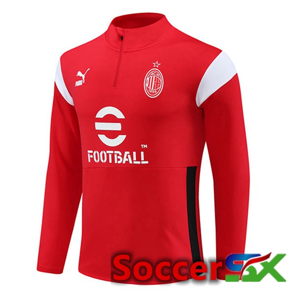 AC Milan Training Sweatshirt Red 2023/2024