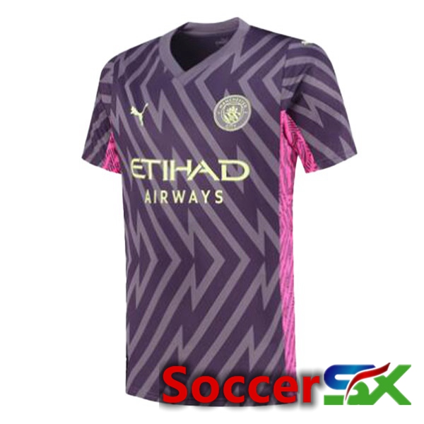 Manchester City Goalkeeper Purple 2023/2024