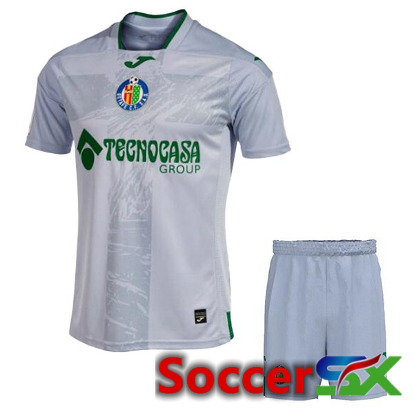 Getafe CF Kids Soccer Jersey Third Grey 2023/2024