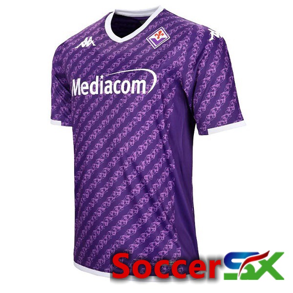ACF Fiorentina Soccer Jersey Home Purple 2023/2024